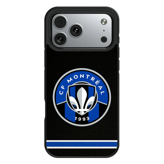 CF Montreal Stripe Bump Phone Case for Apple iPhone