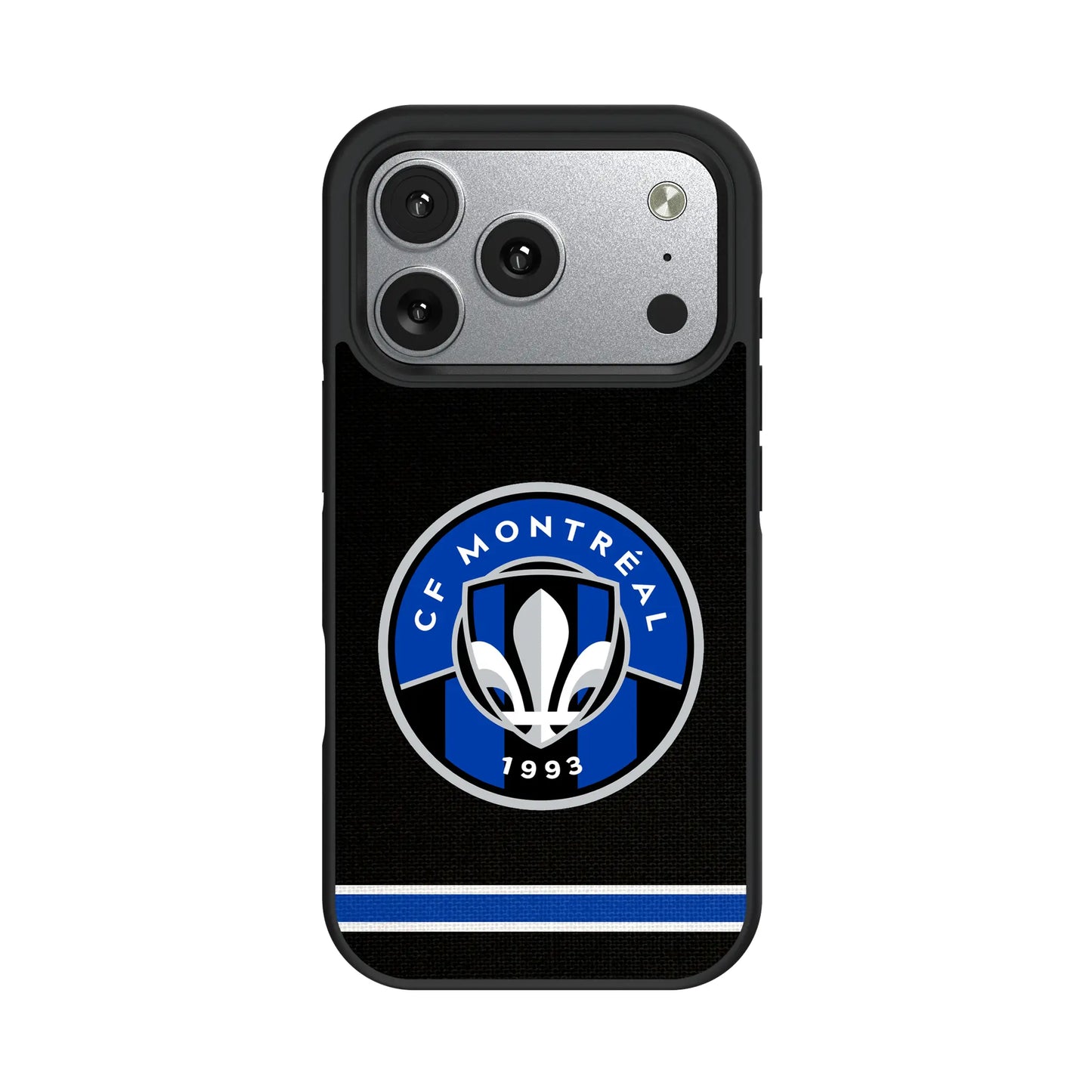 CF Montreal Stripe Bump Phone Case for Apple iPhone