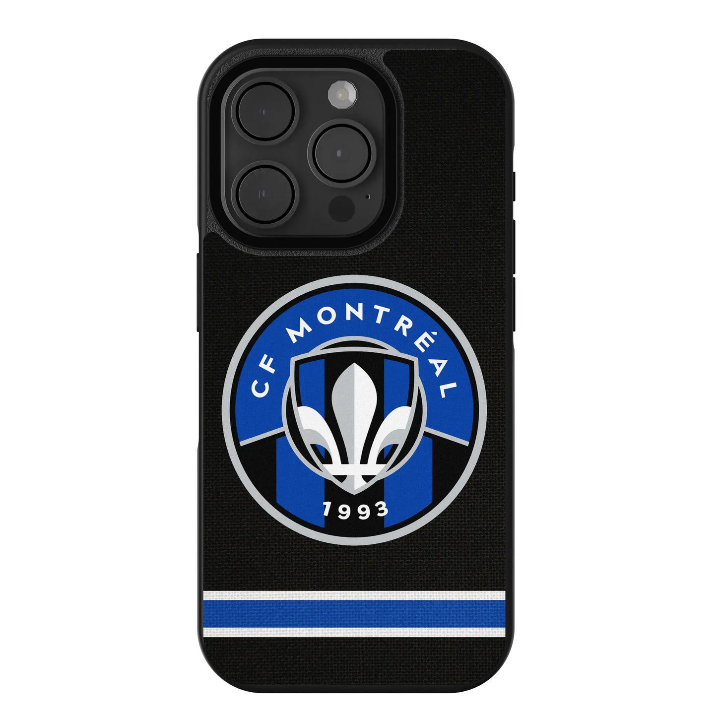 CF Montreal Stripe Bump Phone Case for Apple iPhone