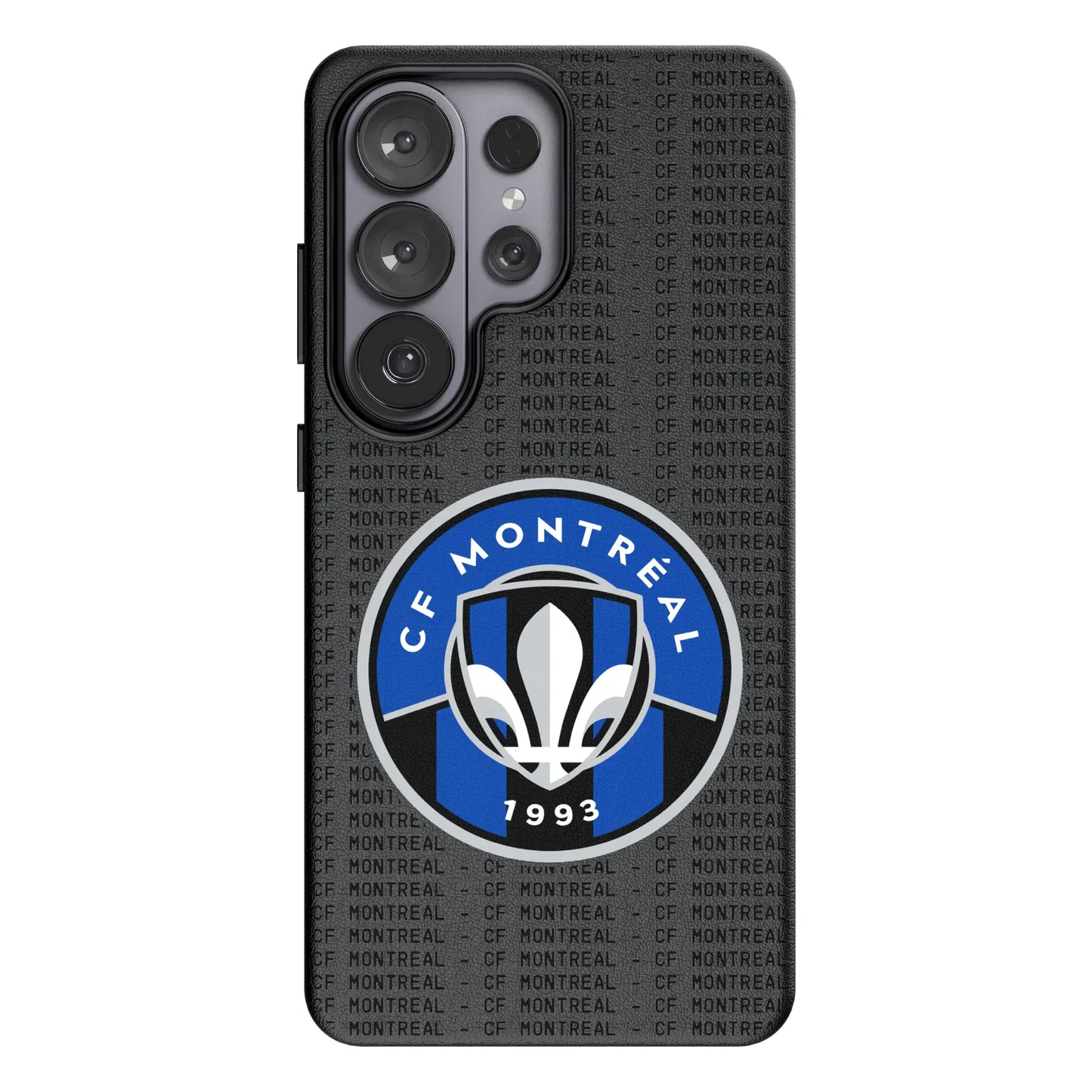 CF Montreal Text Backdrop MagSafe Compatible Phone Case for Samsung Galaxy