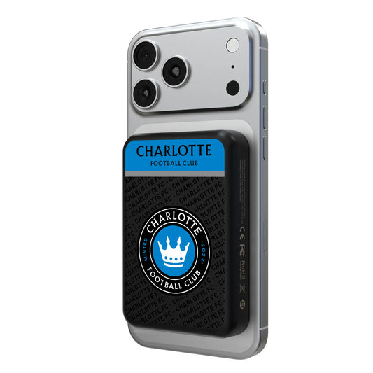Charlotte FC Endzone Plus Wireless Mag Power Bank