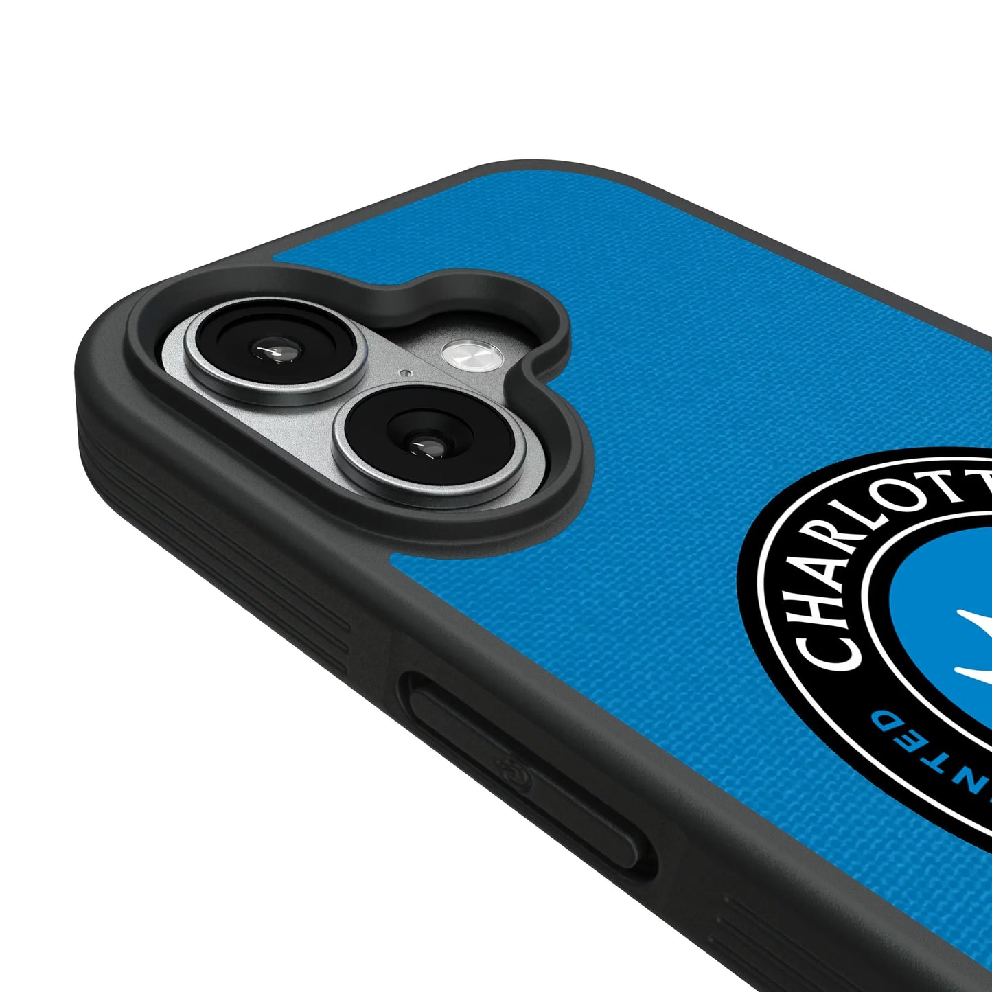 Charlotte FC Endzone Solid Bump Phone Case for Apple iPhone