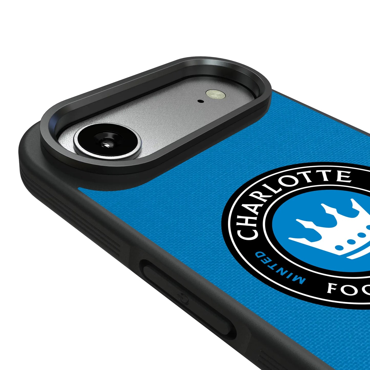 Charlotte FC Endzone Solid Bump Phone Case for Apple iPhone