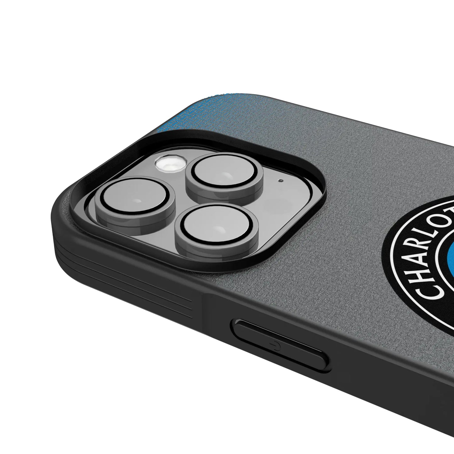 Charlotte FC Linen Bump Phone Case for Apple iPhone