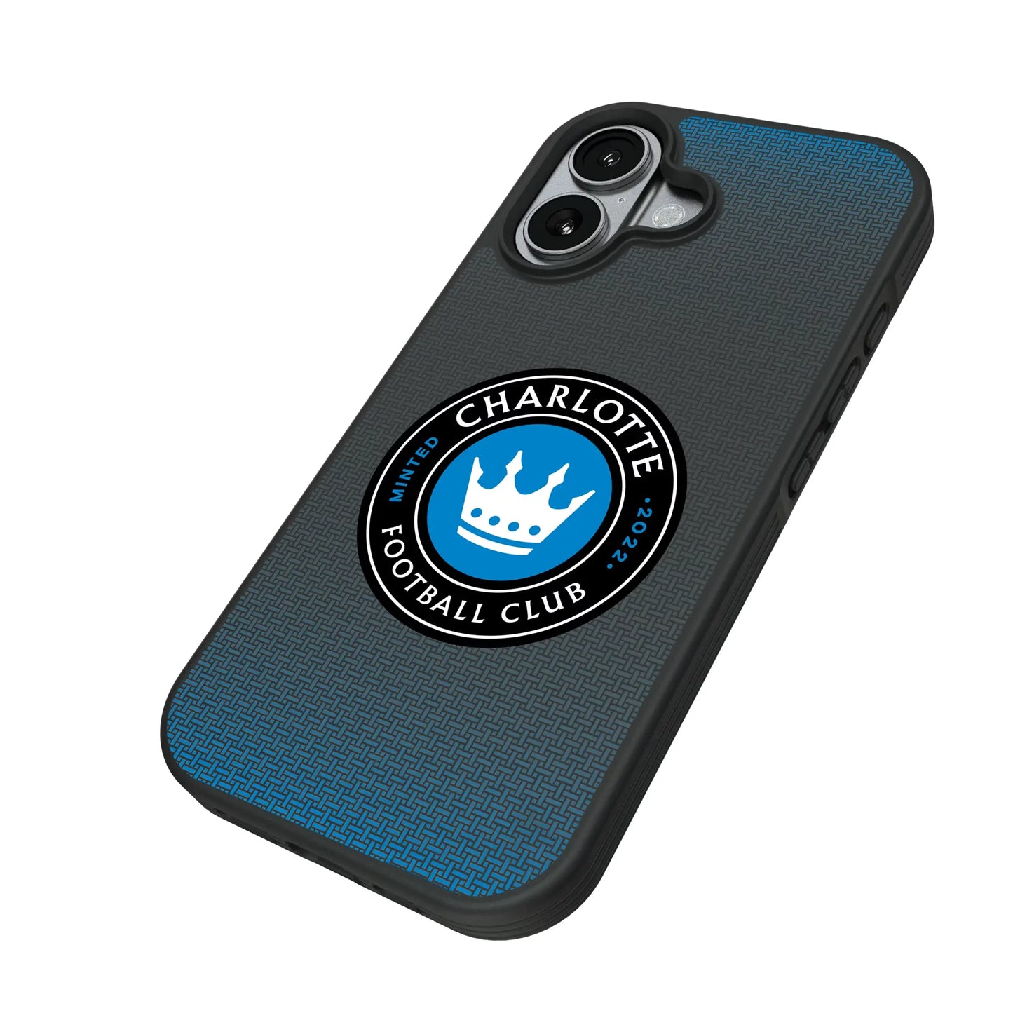 Charlotte FC Linen Bump Phone Case for Apple iPhone