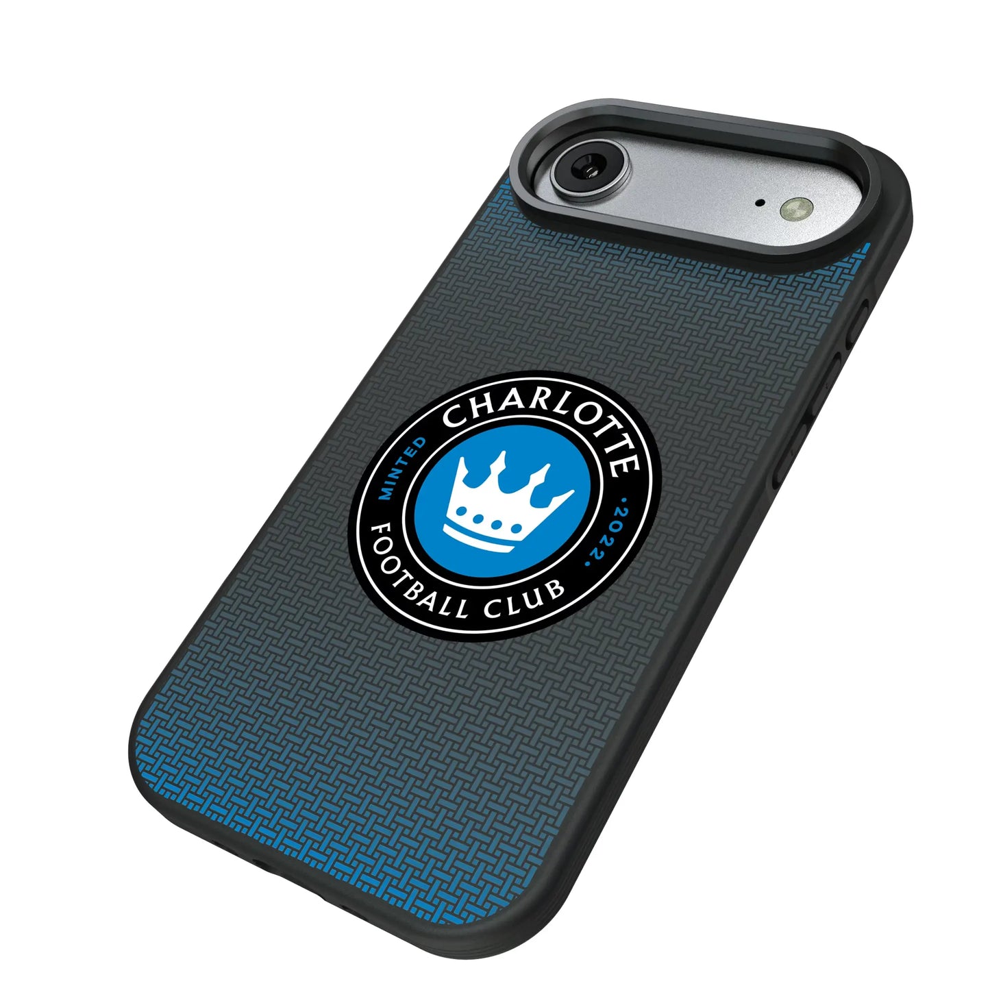 Charlotte FC Linen Bump Phone Case for Apple iPhone