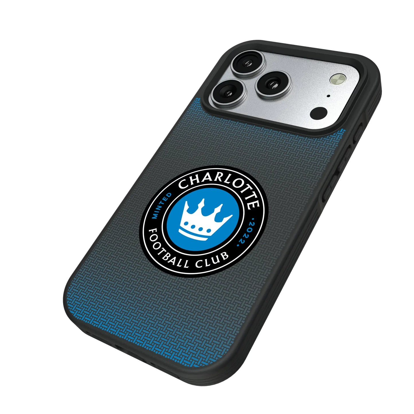 Charlotte FC Linen Bump Phone Case for Apple iPhone
