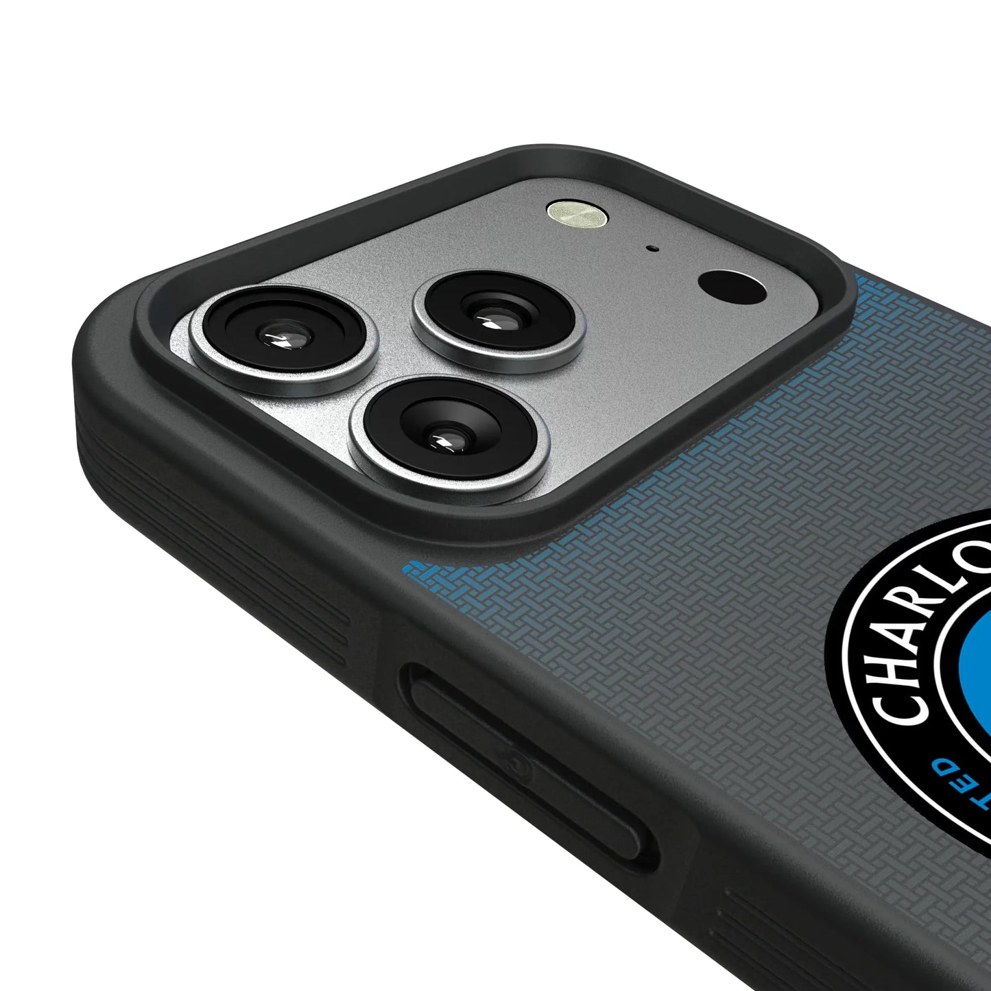Charlotte FC Linen Bump Phone Case for Apple iPhone