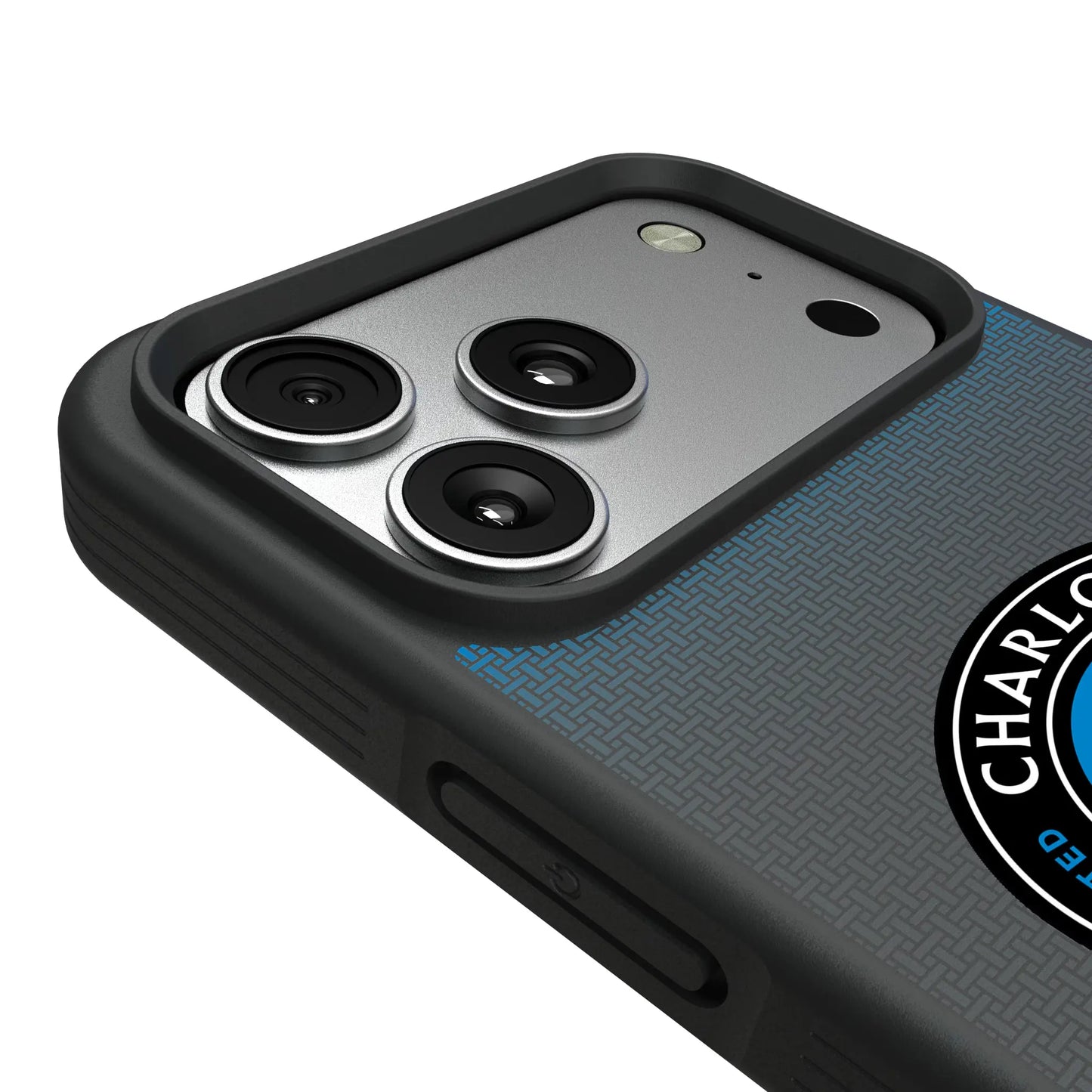 Charlotte FC Linen Bump Phone Case for Apple iPhone