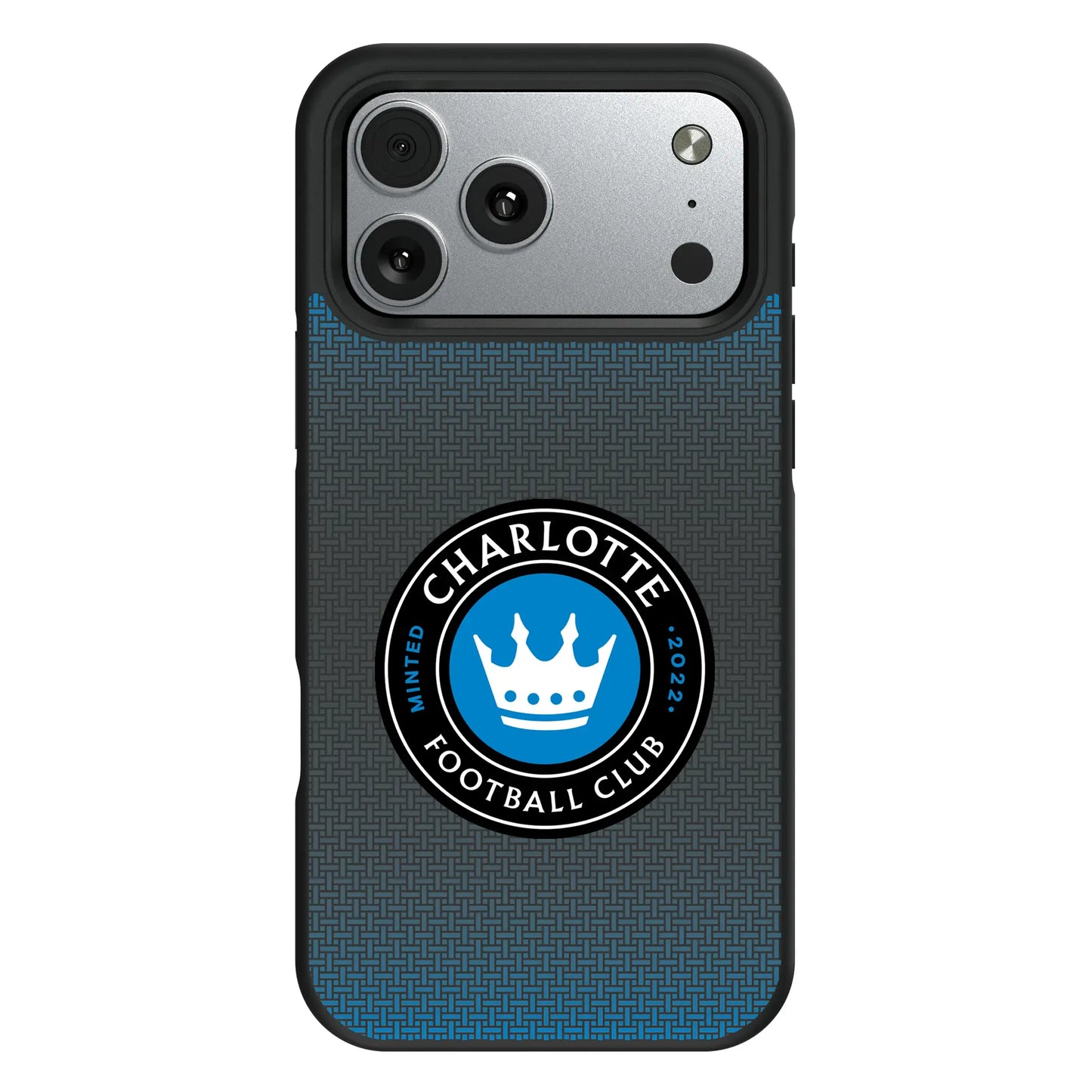Charlotte FC Linen Bump Phone Case for Apple iPhone