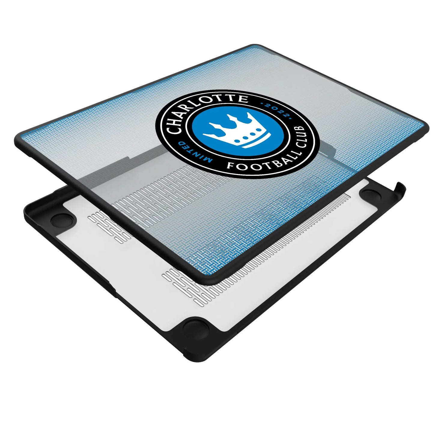 Charlotte FC Linen Laptop Case for Apple MacBook