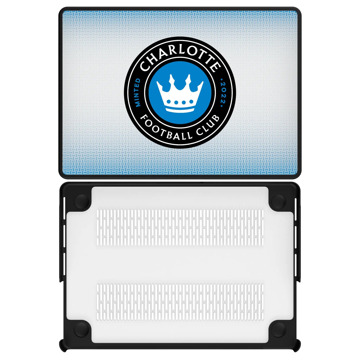 Charlotte FC Linen Laptop Case for Apple MacBook