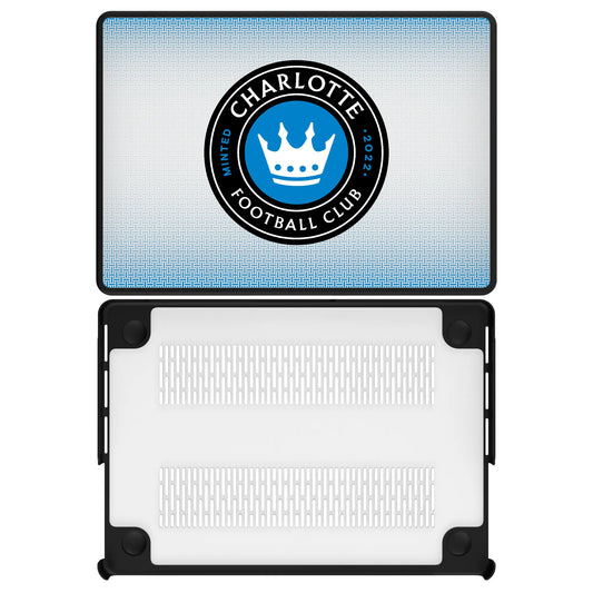 Charlotte FC Linen Laptop Case for Apple MacBook