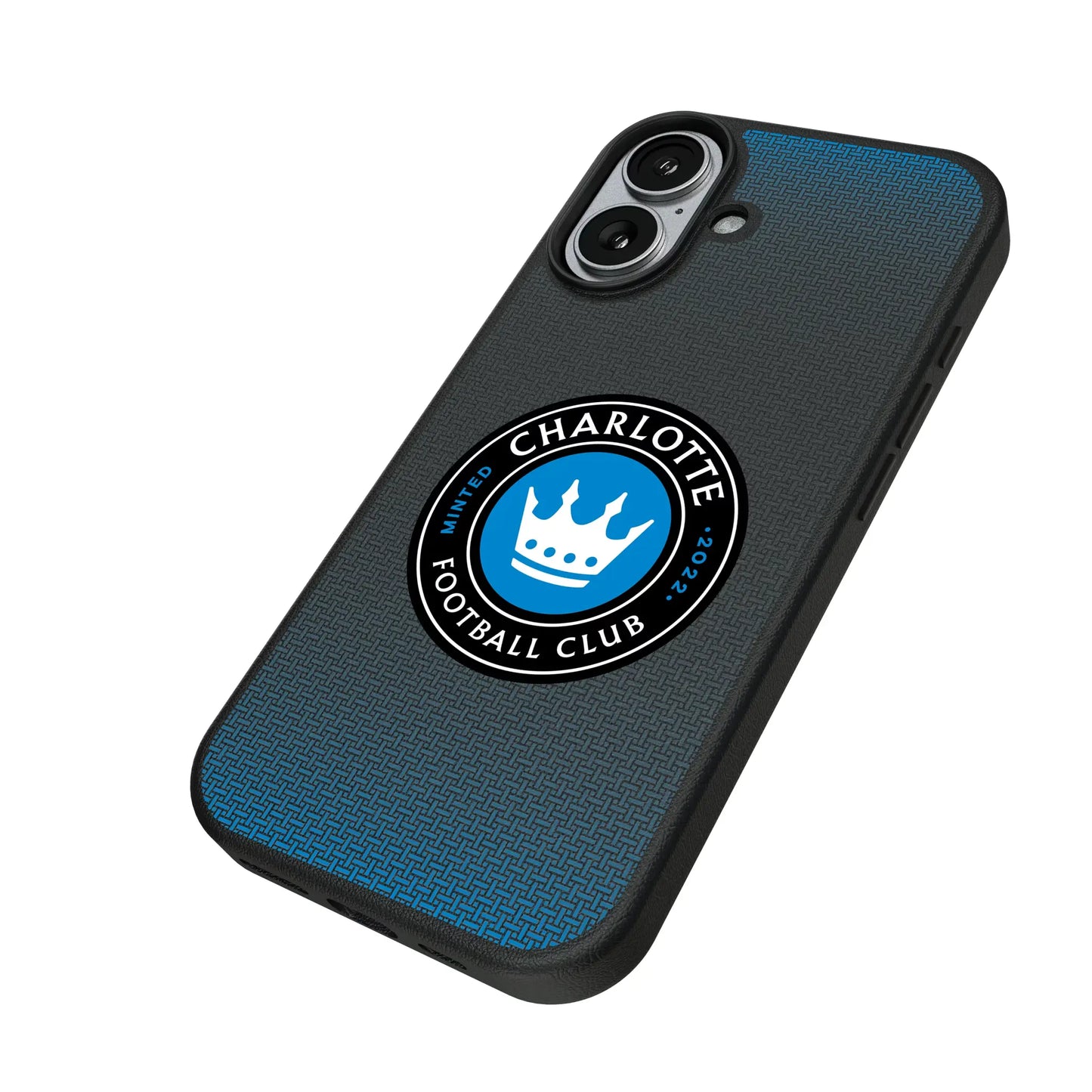 Charlotte FC Linen MagSafe Compatible Phone Case for Apple iPhone