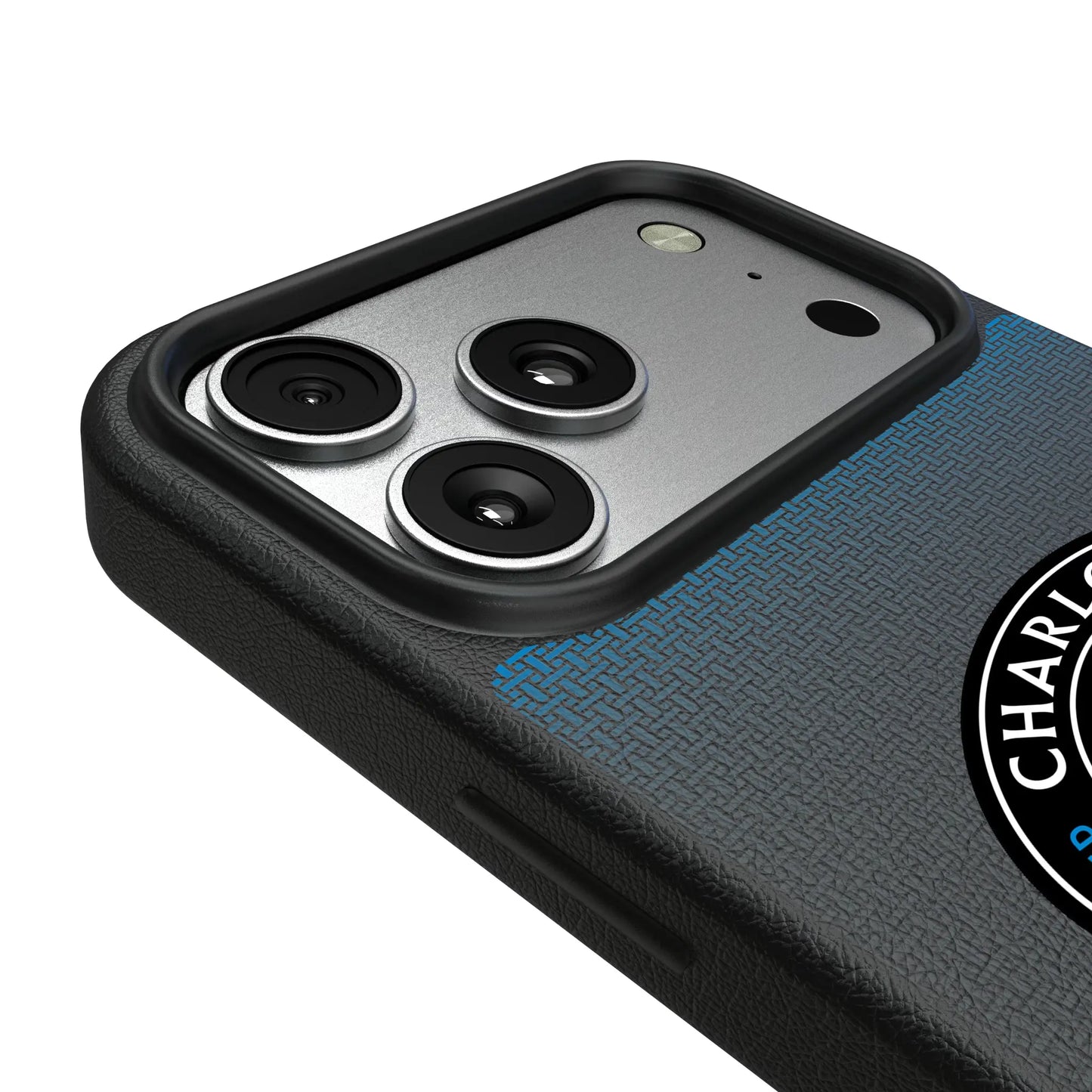 Charlotte FC Linen MagSafe Compatible Phone Case for Apple iPhone