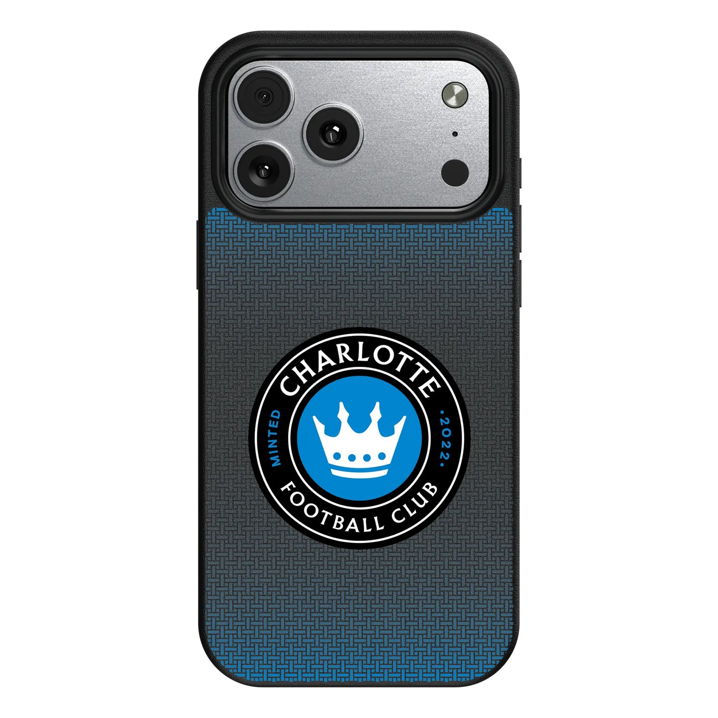 Charlotte FC Linen MagSafe Compatible Phone Case for Apple iPhone