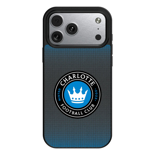 Charlotte FC Linen MagSafe Compatible Phone Case for Apple iPhone