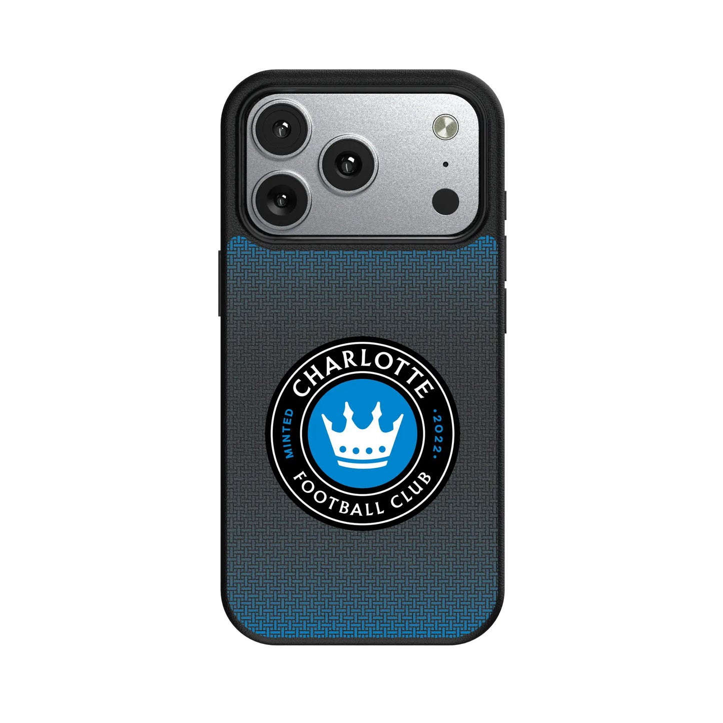 Charlotte FC Linen MagSafe Compatible Phone Case for Apple iPhone