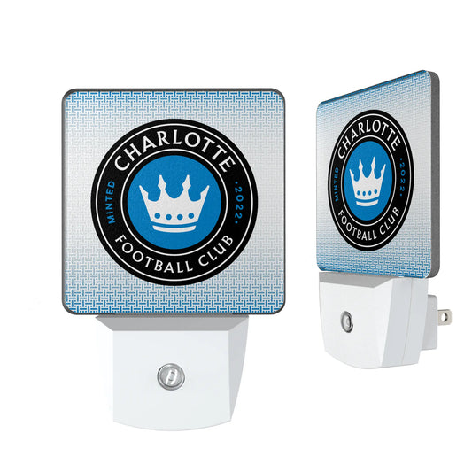 Charlotte FC Linen Night Light 2-Pack