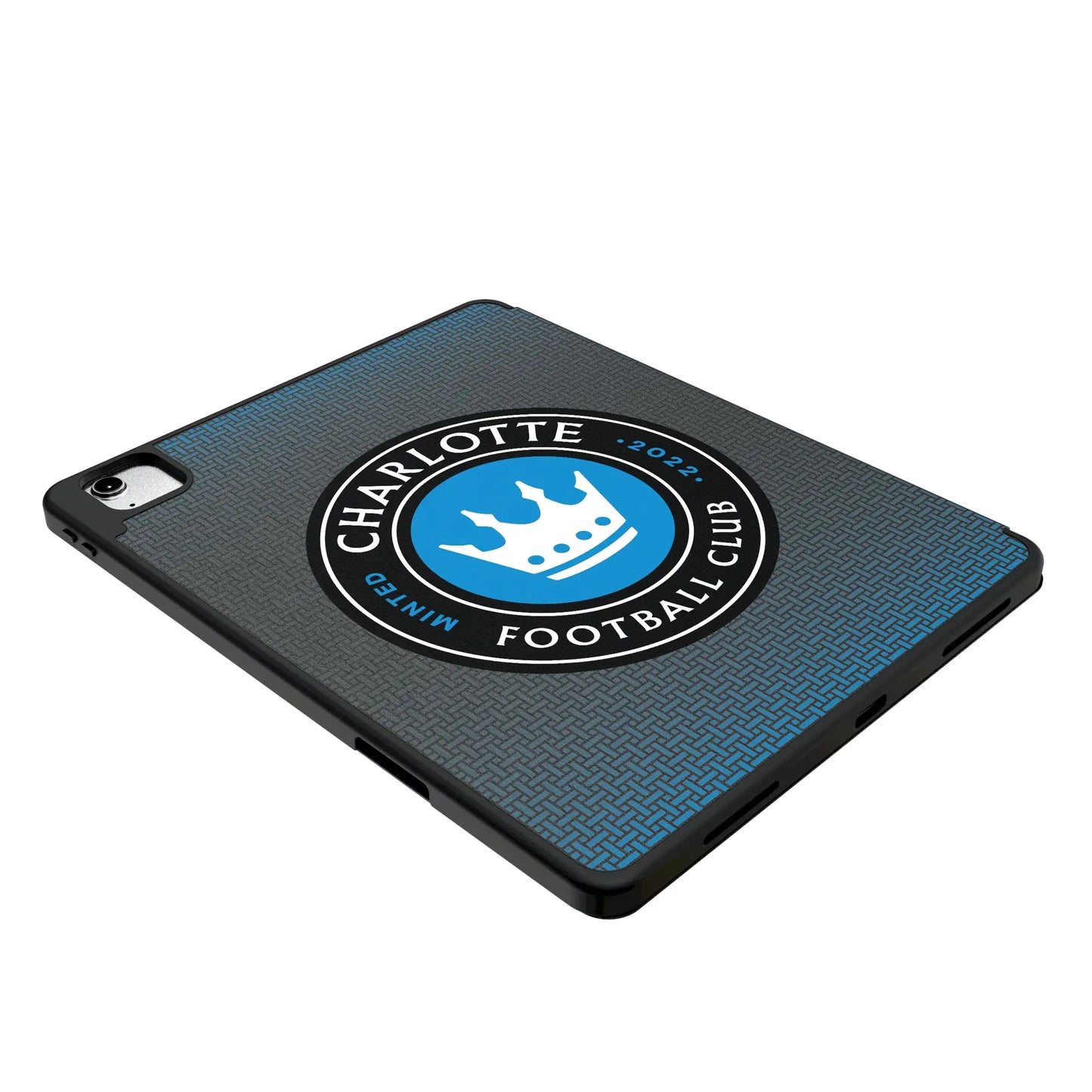 Charlotte FC Linen Tablet Case for Apple iPad