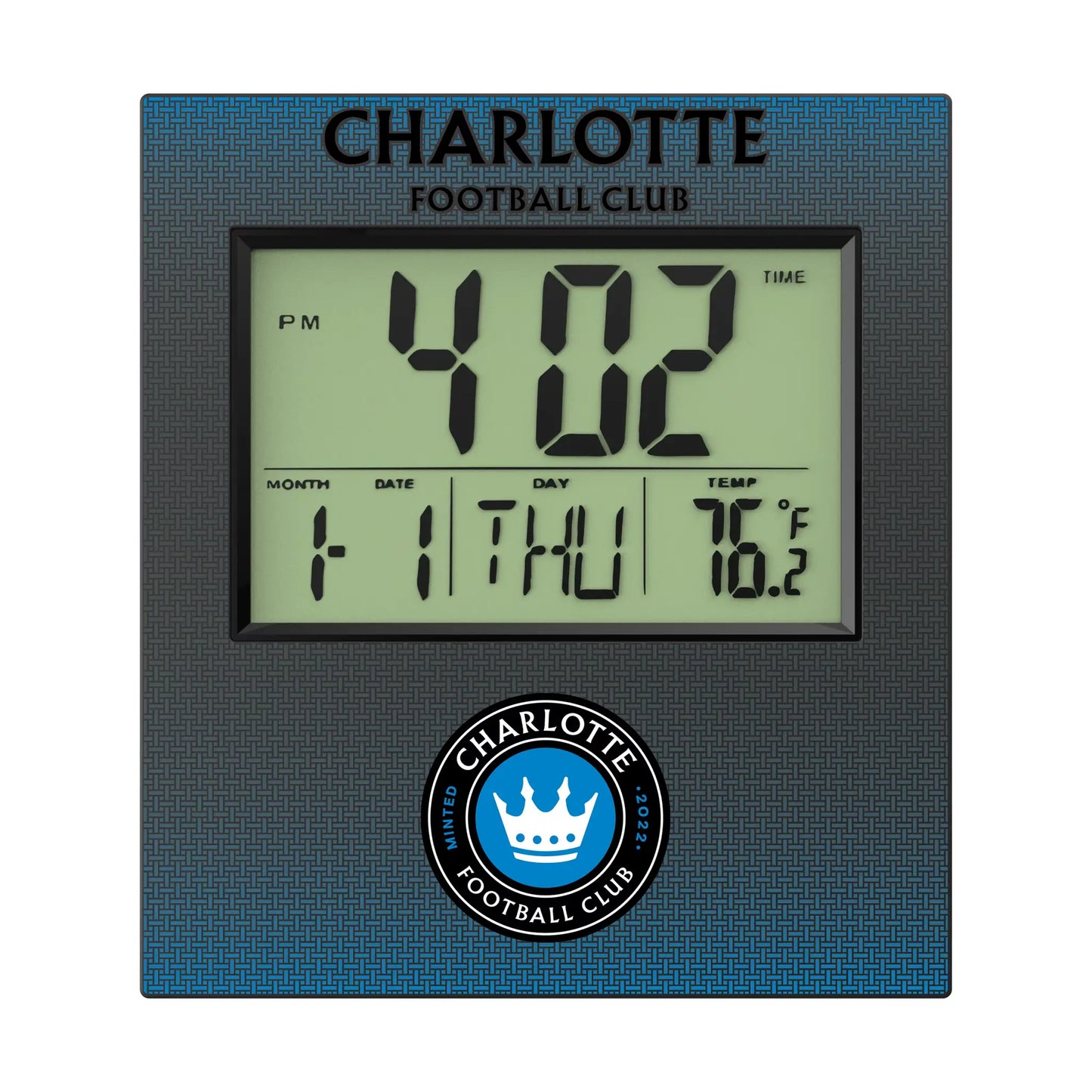 Charlotte FC Linen Wall Clock
