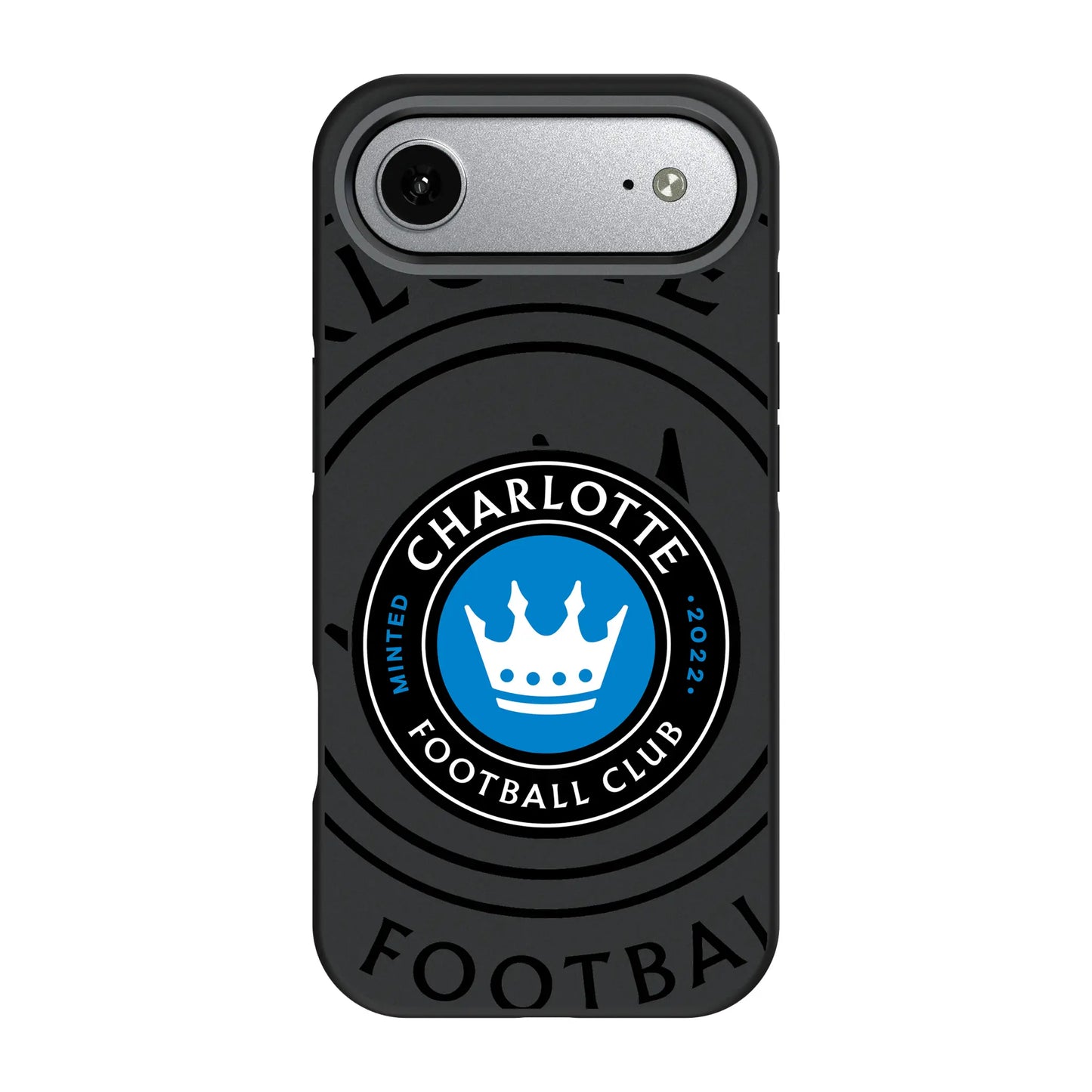 Charlotte FC Monocolor Tilt Bump Phone Case for Apple iPhone