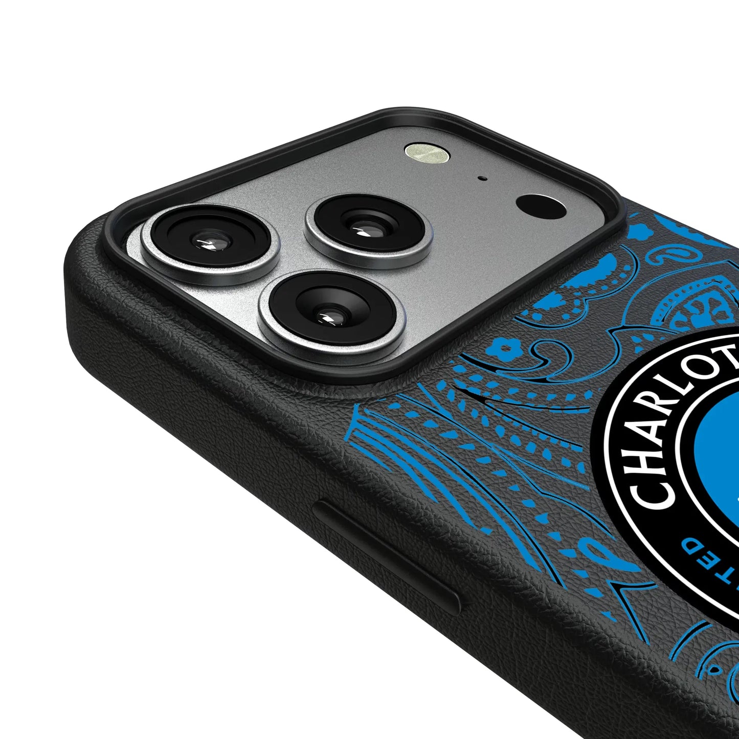 Charlotte FC Paisley MagSafe Compatible Phone Case for Apple iPhone