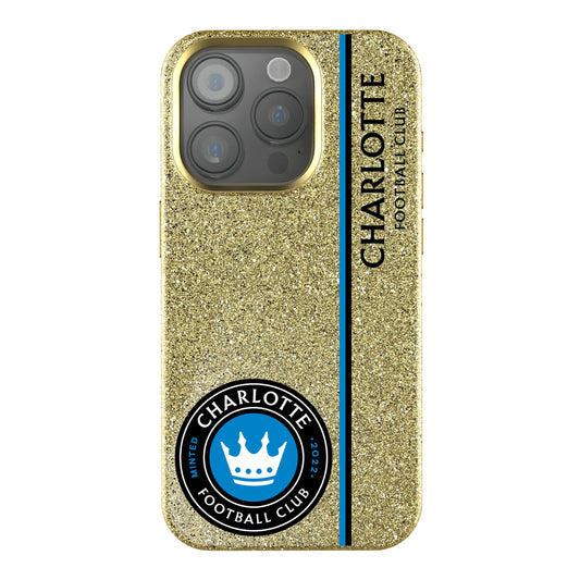 Charlotte FC Sidebar Bling Phone Case for Apple iPhone