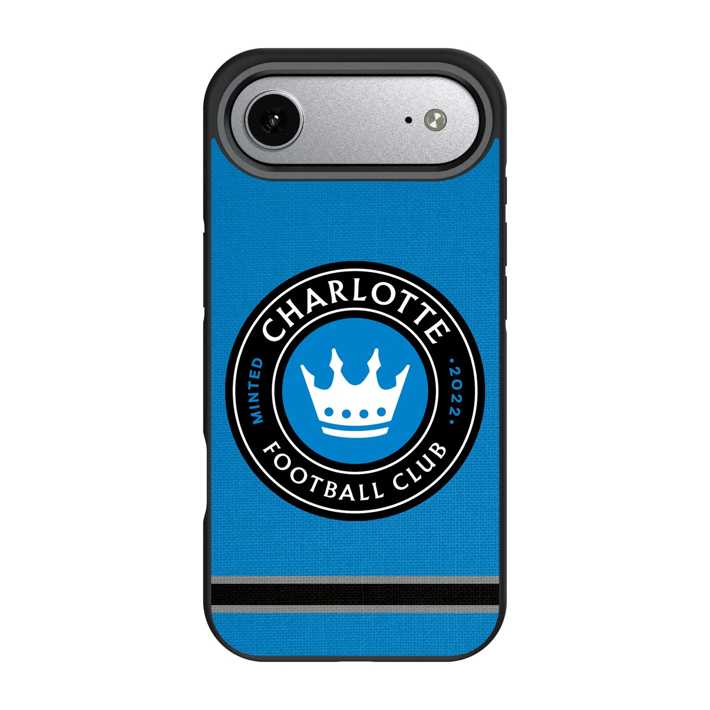 Charlotte FC Stripe Bump Phone Case for Apple iPhone