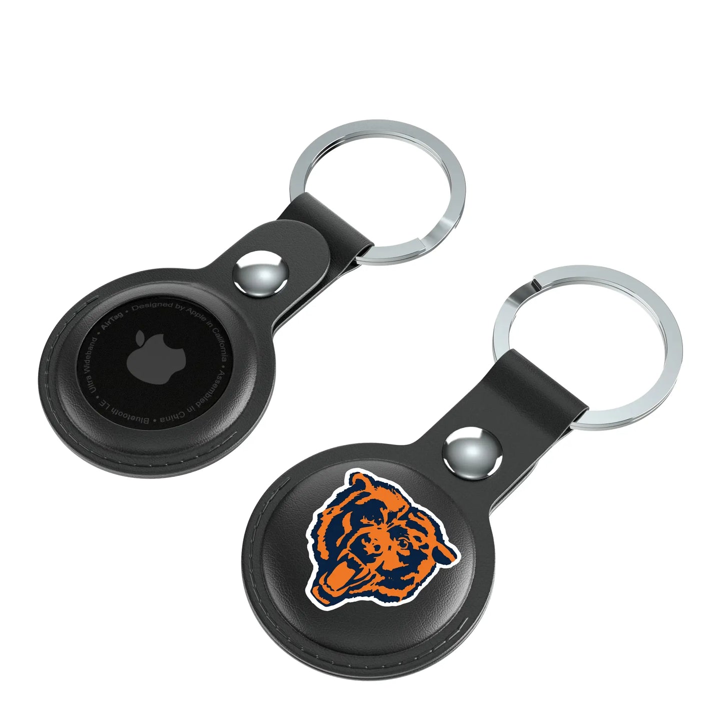 Chicago Bears 1946 Historic Collection Insignia Black Airtag Holder 2-Pack