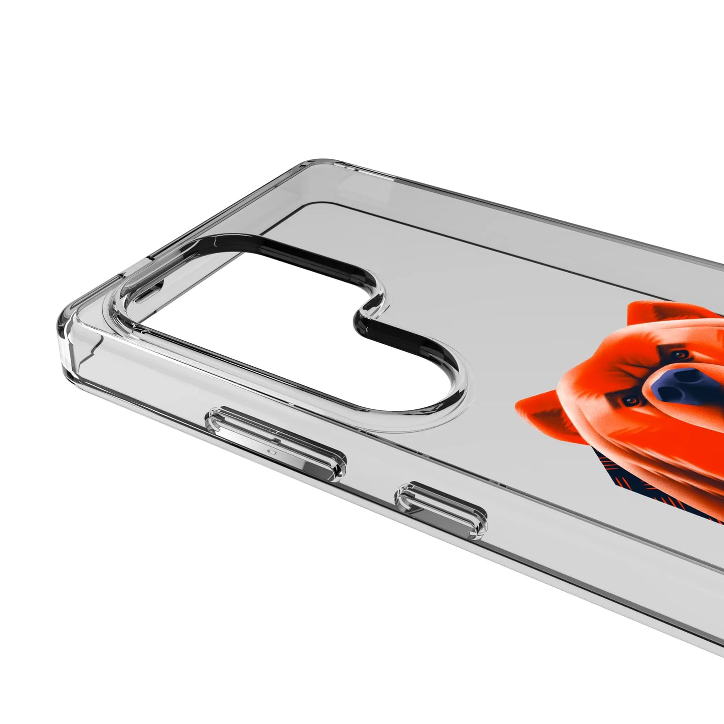 Chicago Bears Deco Clear Phone Case for Samsung Galaxy