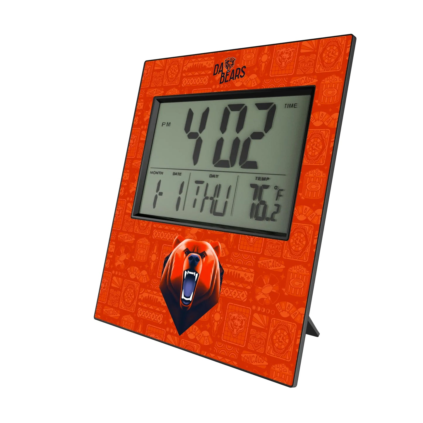 Chicago Bears Deco Wall Clock