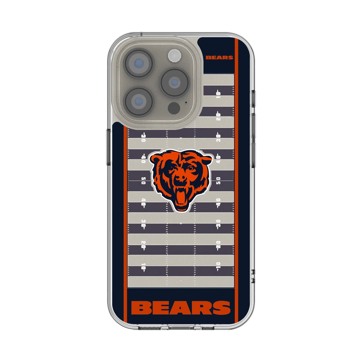 Chicago Bears Field Clear Phone Case for Apple iPhone