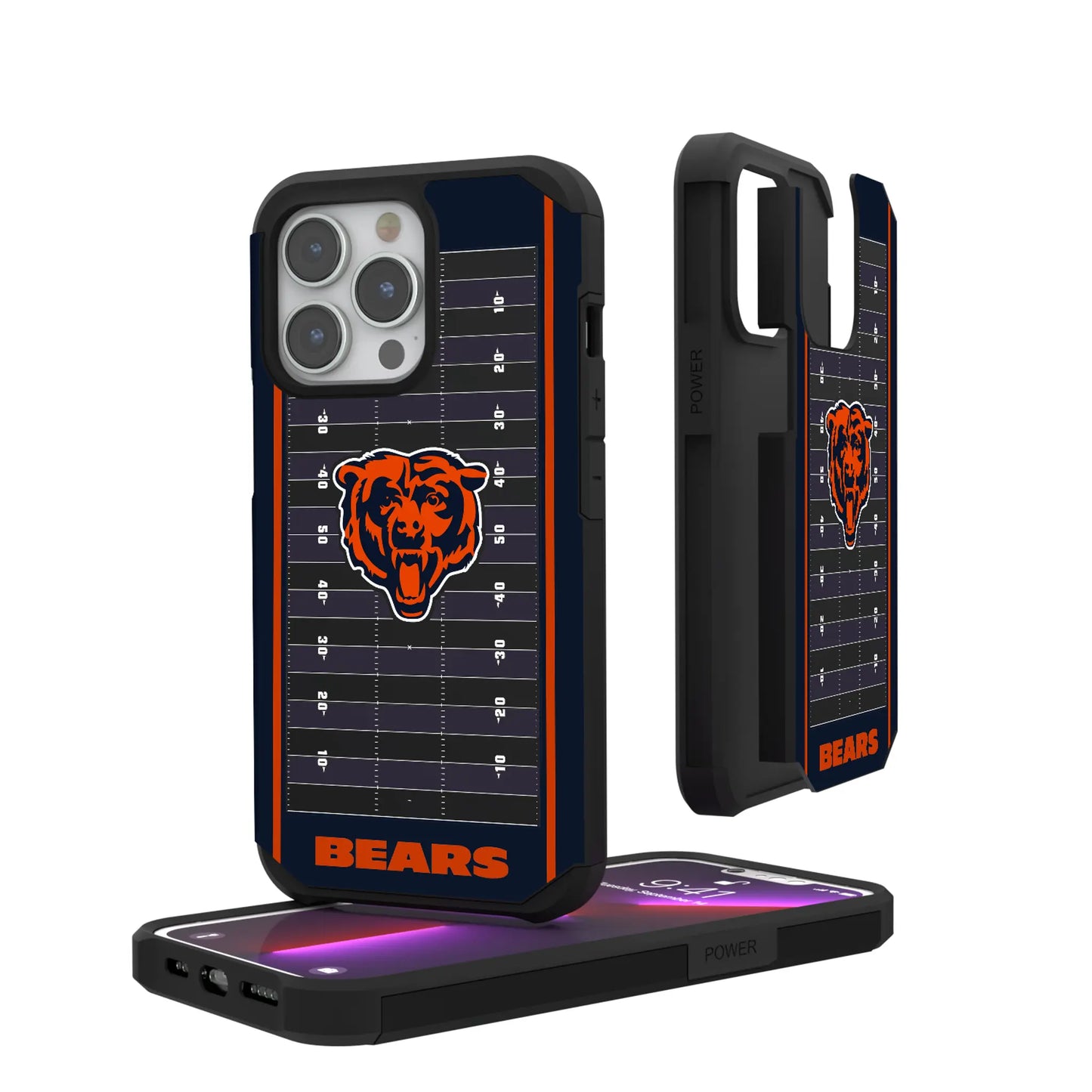 Chicago Bears Field Rugged Phone Case for Apple iPhone