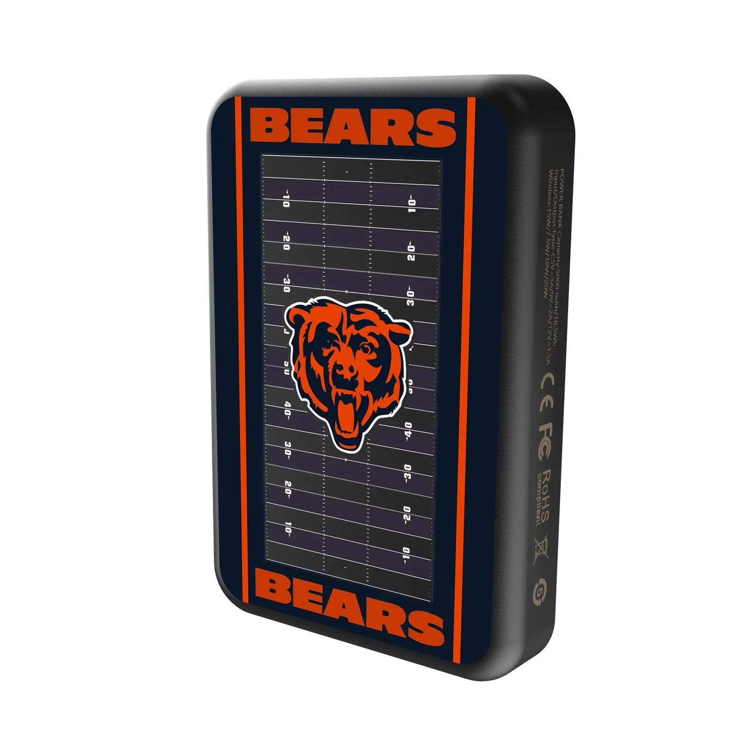Chicago Bears Field Wireless Mag Power Bank