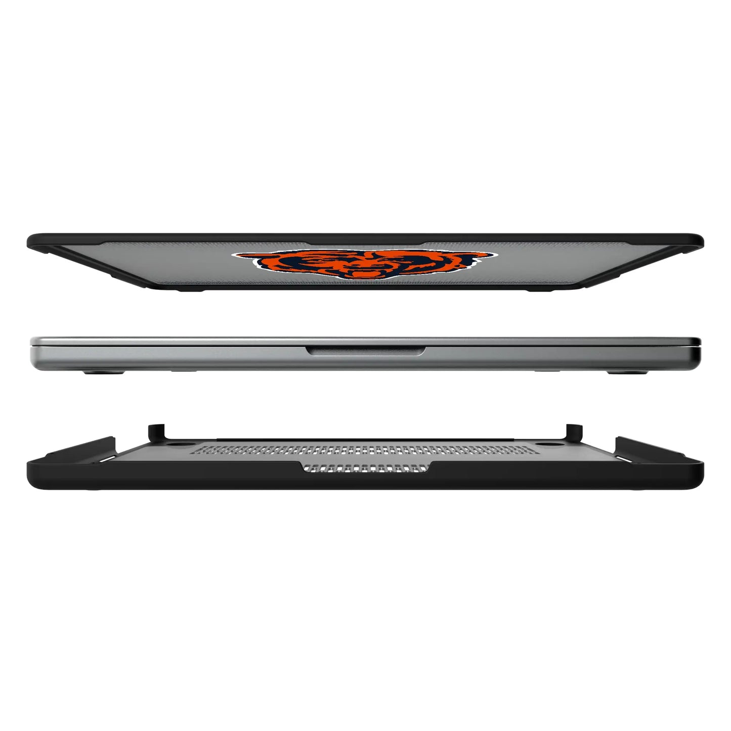 Chicago Bears Linen Laptop Case for Apple MacBook