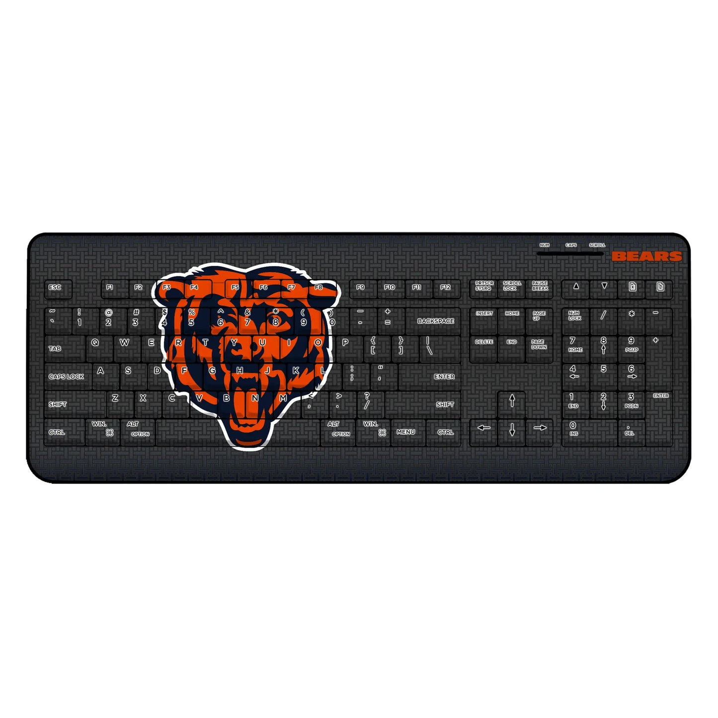 Chicago Bears Linen Wireless USB Keyboard