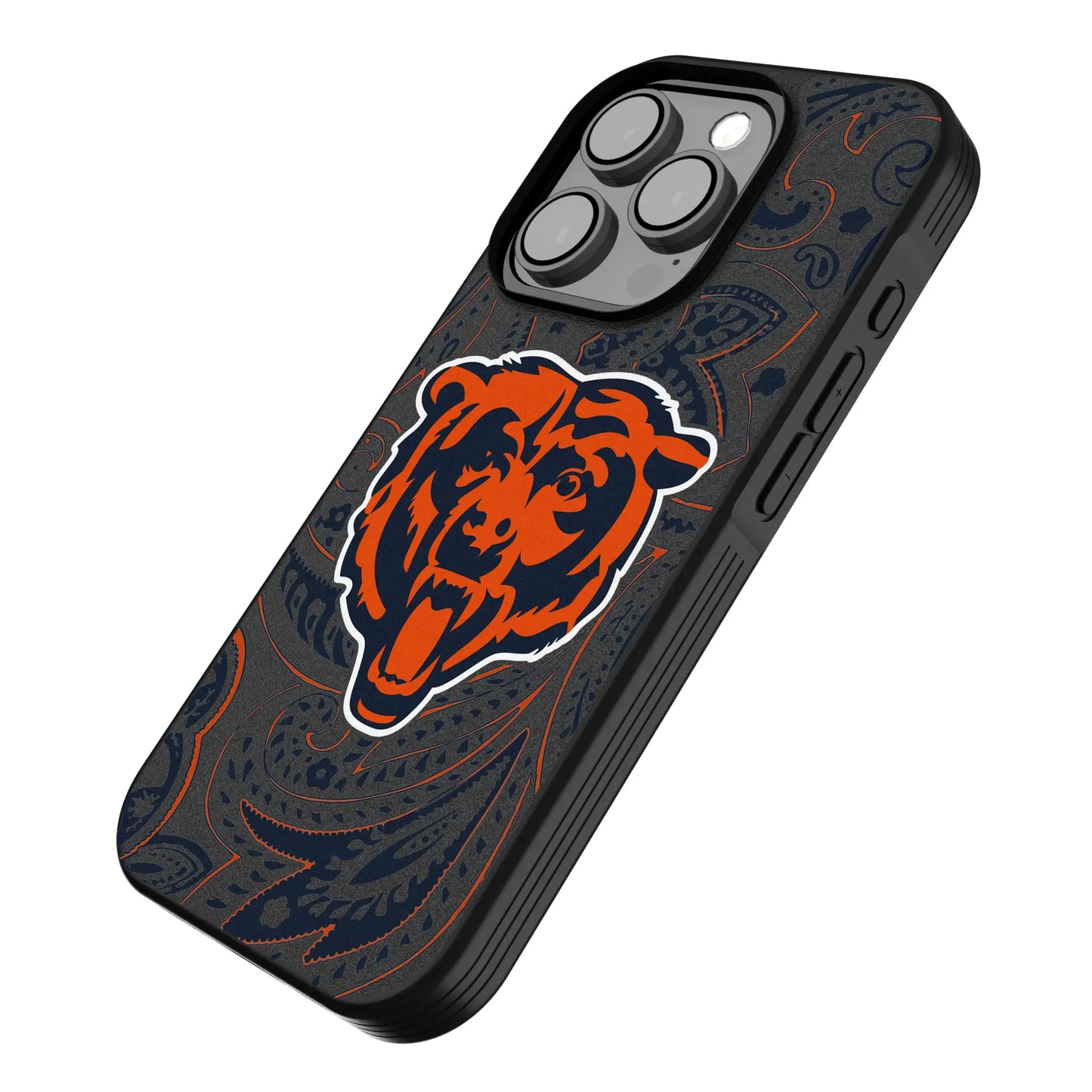 Chicago Bears Paisley Bump Phone Case for Apple iPhone