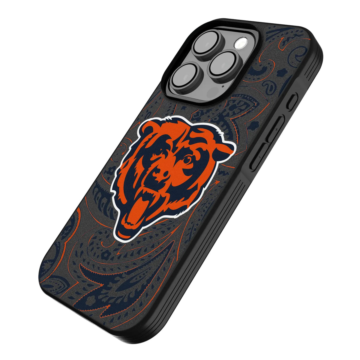 Chicago Bears Paisley Bump Phone Case for Apple iPhone