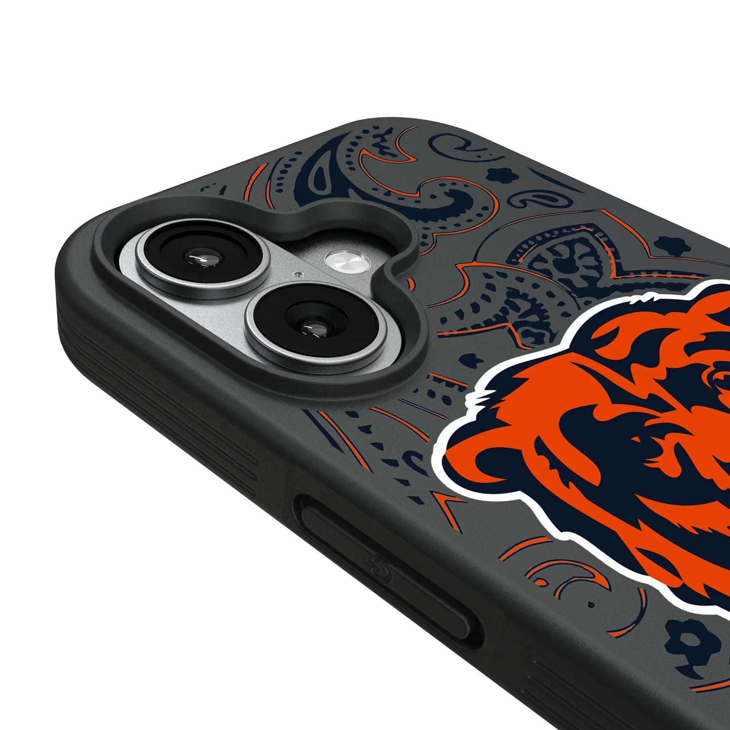 Chicago Bears Paisley Bump Phone Case for Apple iPhone