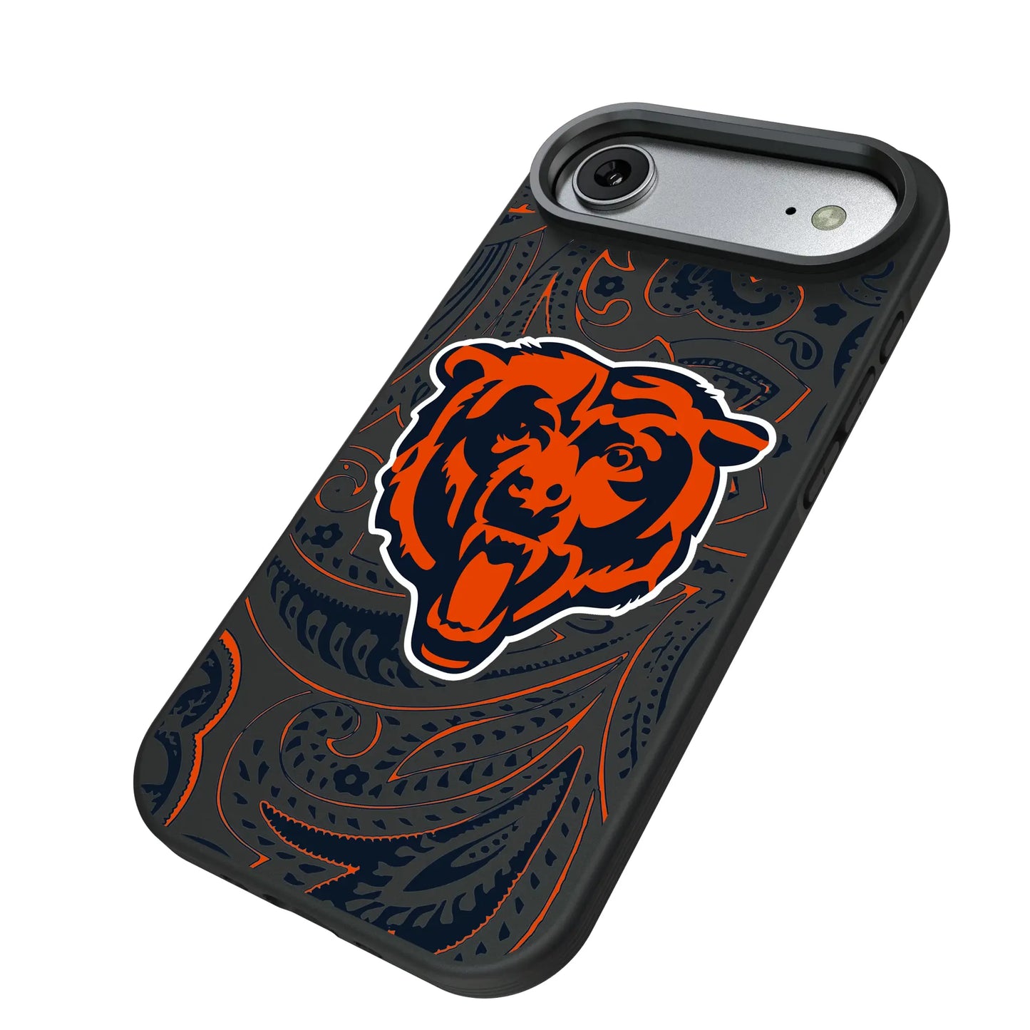 Chicago Bears Paisley Bump Phone Case for Apple iPhone