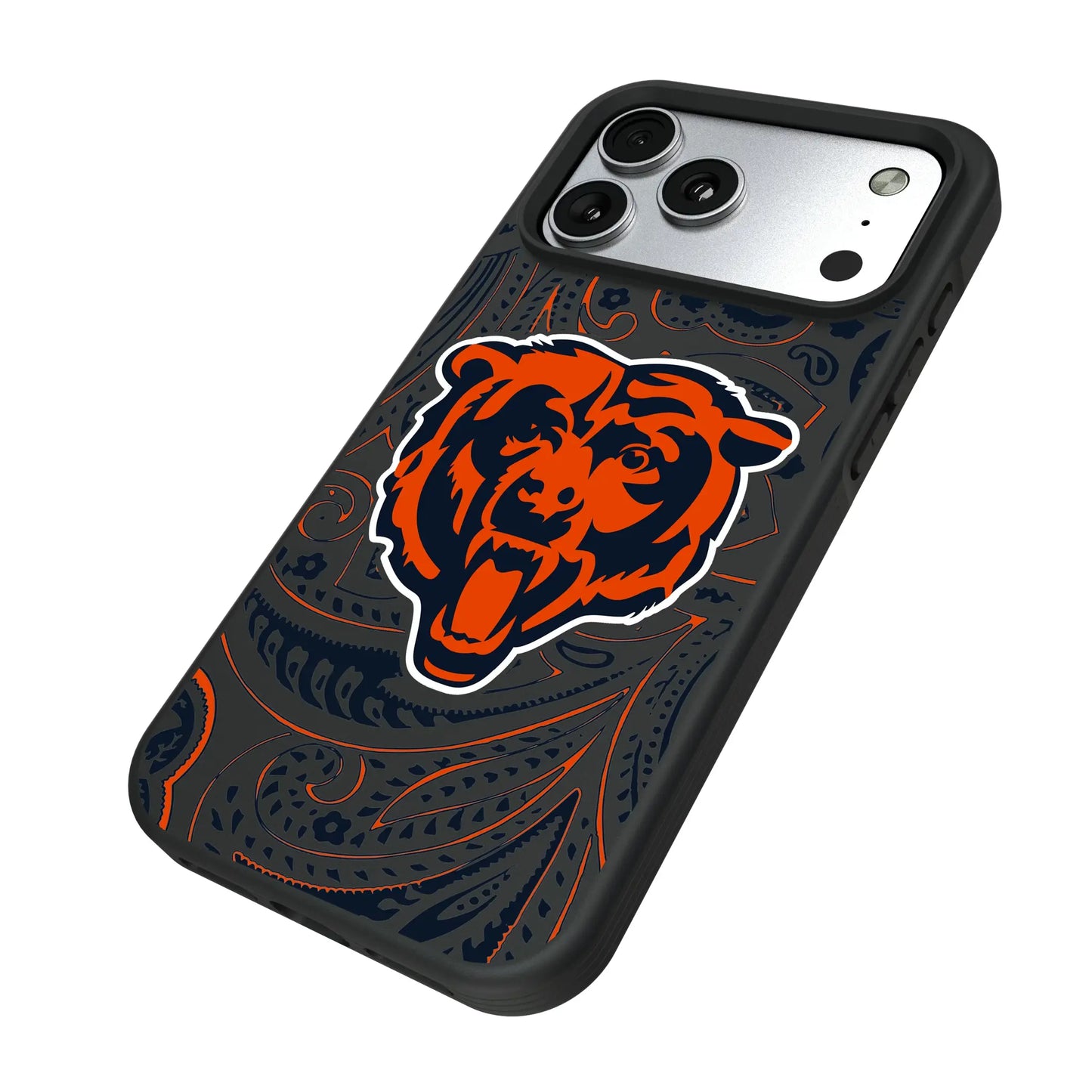 Chicago Bears Paisley Bump Phone Case for Apple iPhone