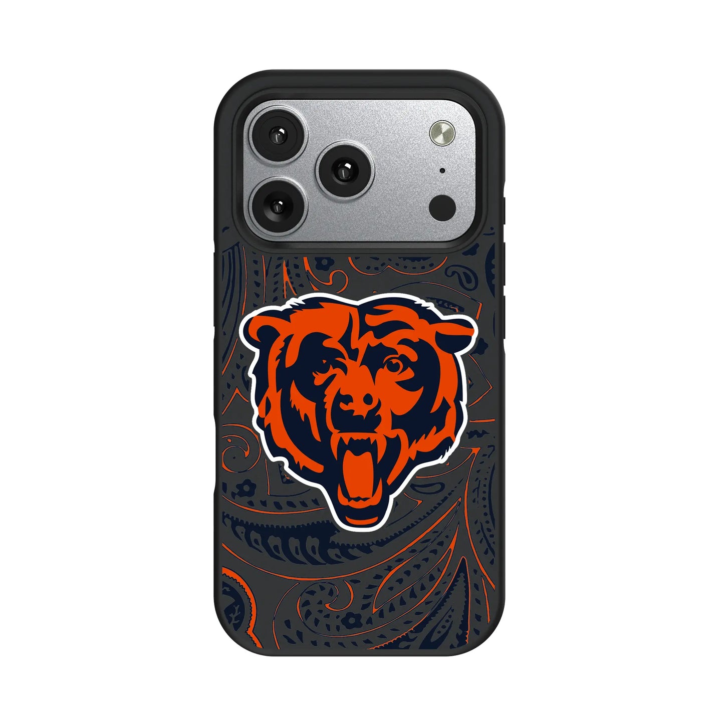 Chicago Bears Paisley Bump Phone Case for Apple iPhone