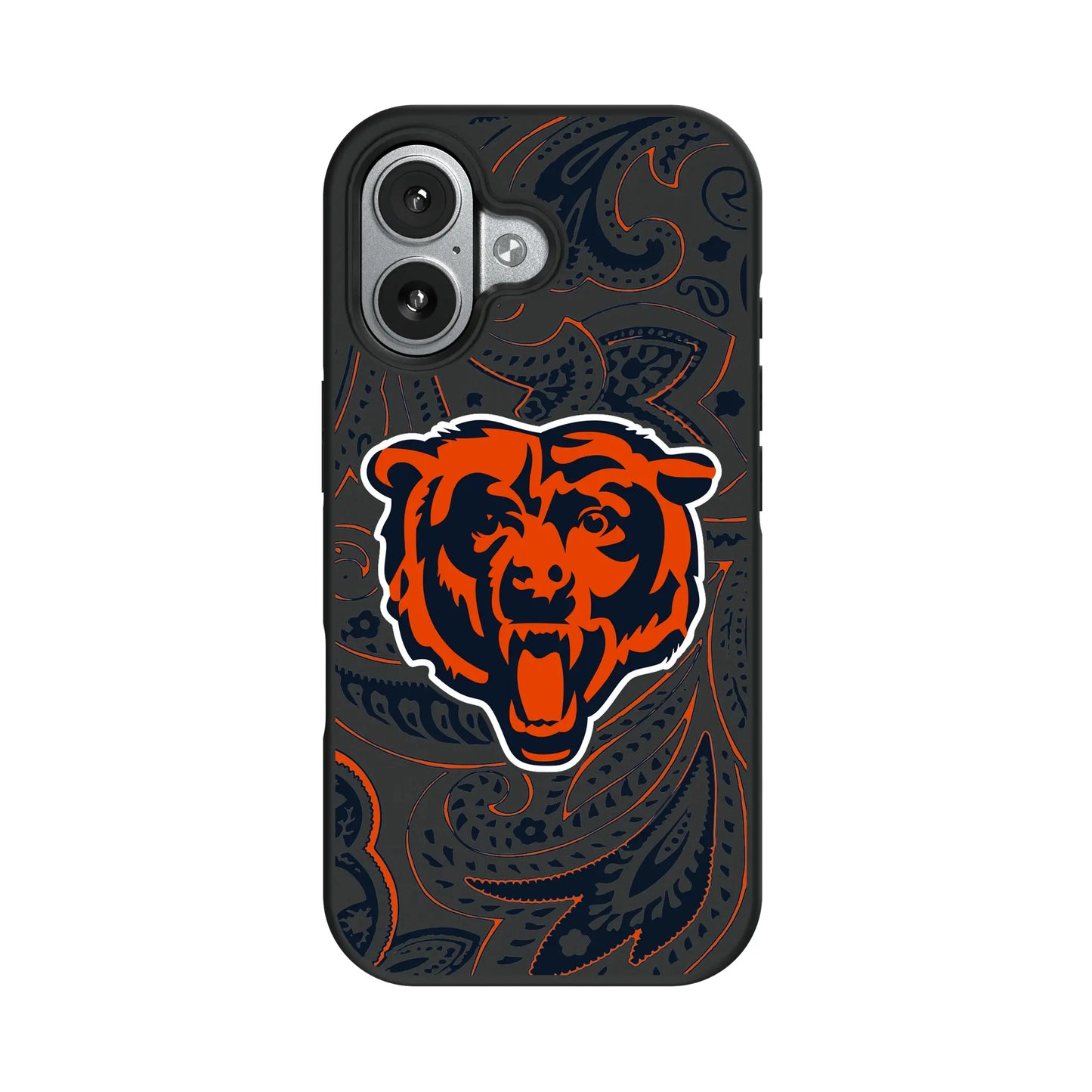 Chicago Bears Paisley Bump Phone Case for Apple iPhone