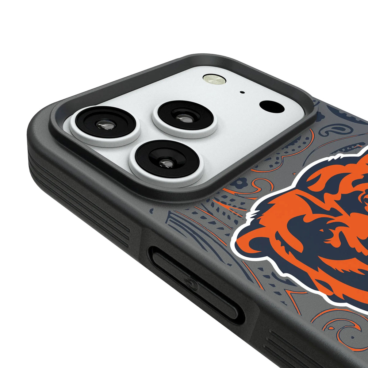 Chicago Bears Paisley Bump Phone Case for Apple iPhone