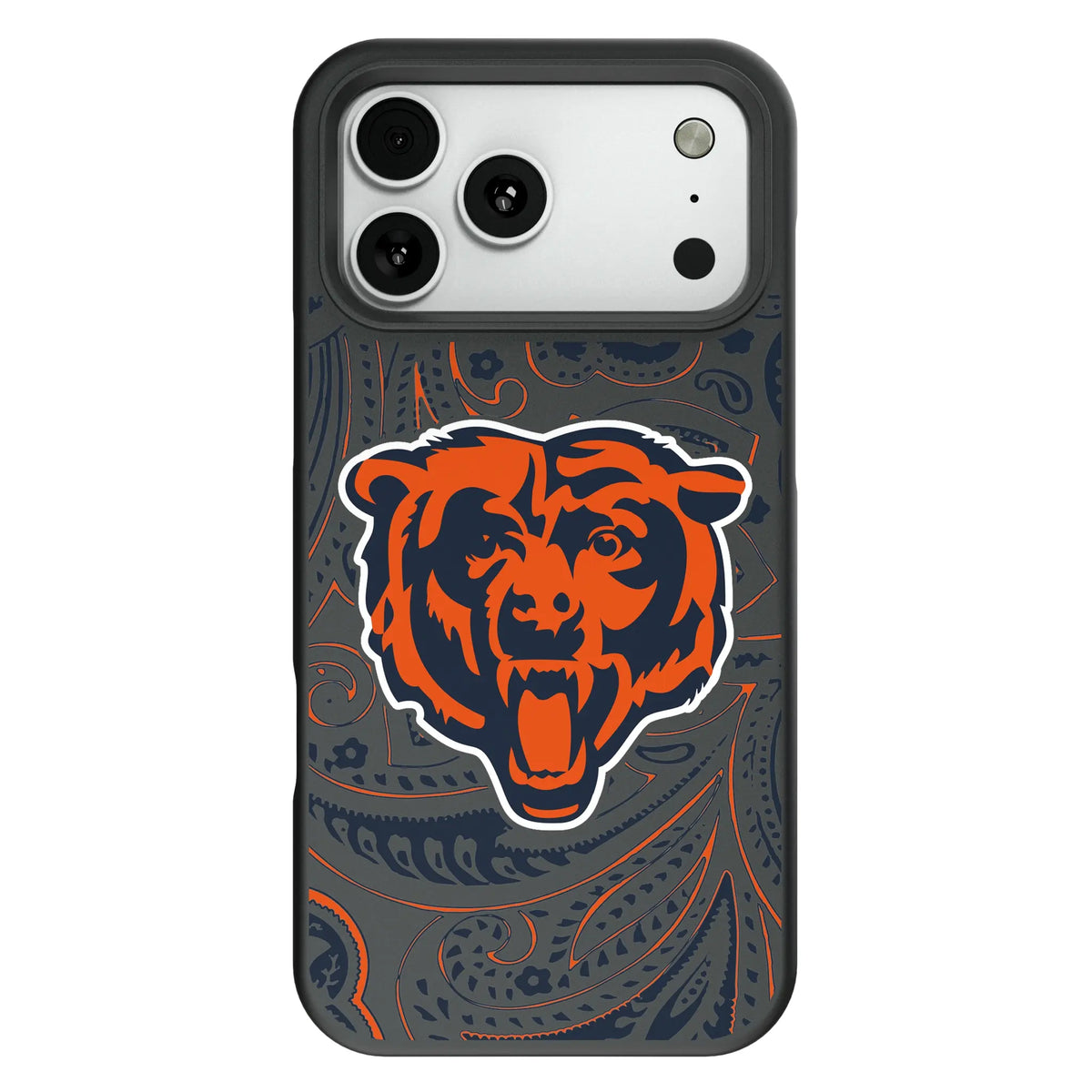 Chicago Bears Paisley Bump Phone Case for Apple iPhone