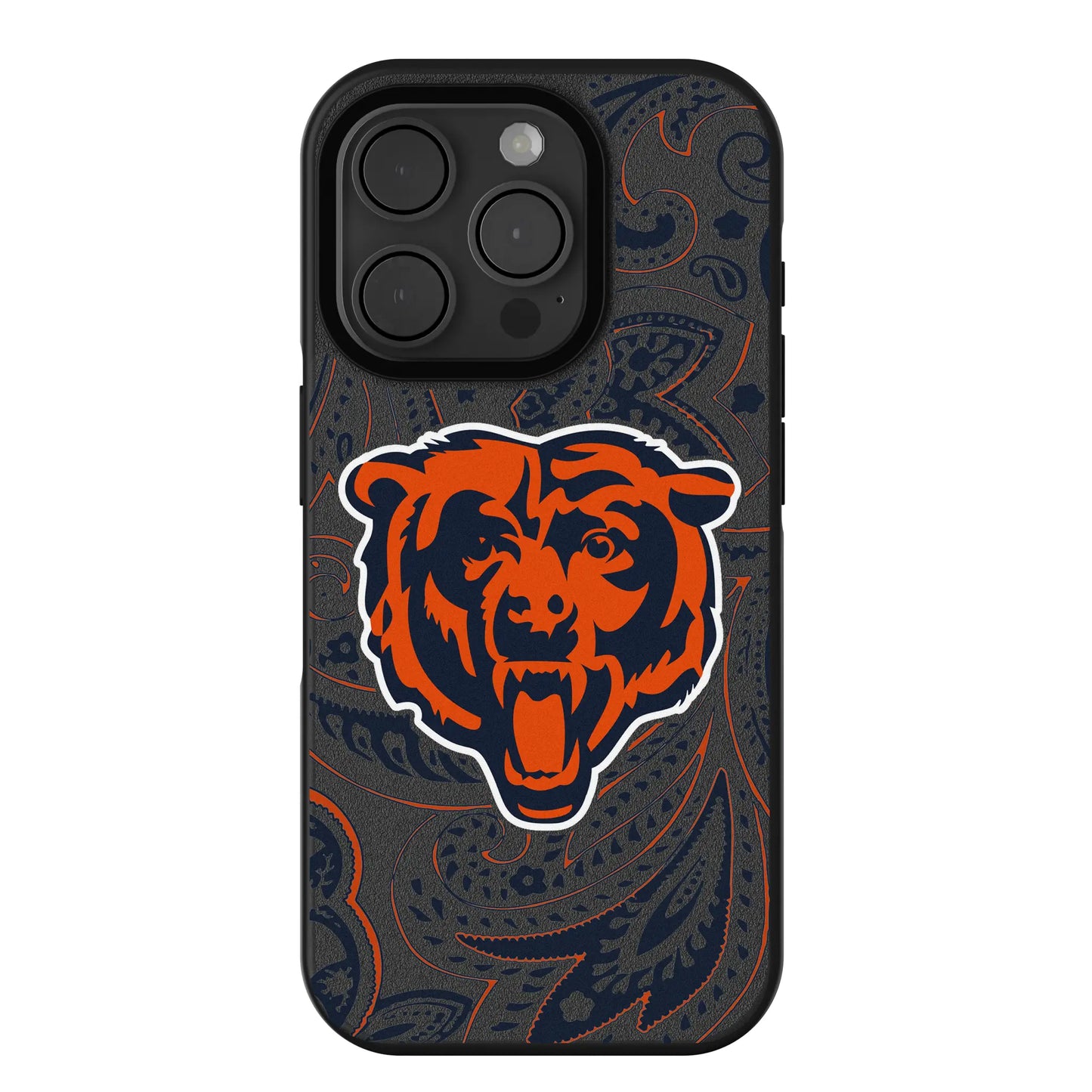 Chicago Bears Paisley Bump Phone Case for Apple iPhone