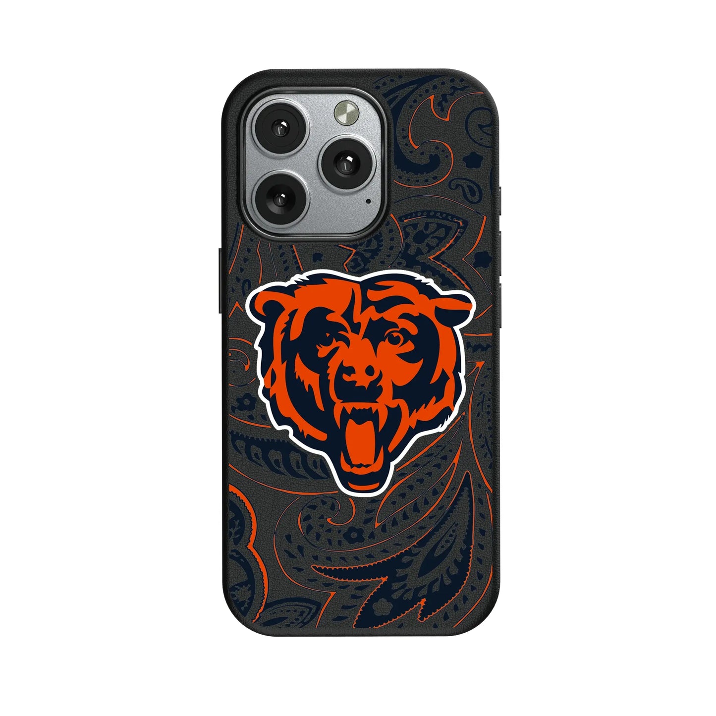 Chicago Bears Paisley MagSafe Compatible Phone Case for Apple iPhone