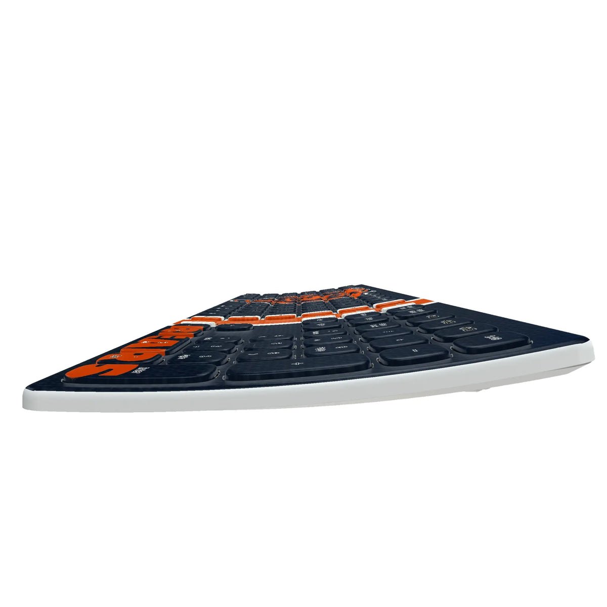 Chicago Bears Stripe Curved Wireless Keyboard