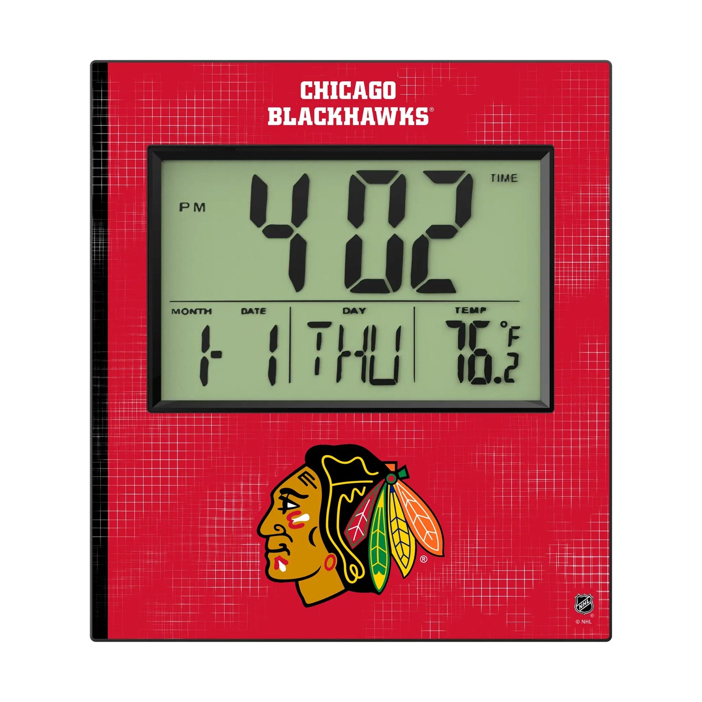 Chicago Blackhawks Hatch Wall Clock